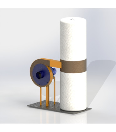 Colector de polvo industrial 2 HP
